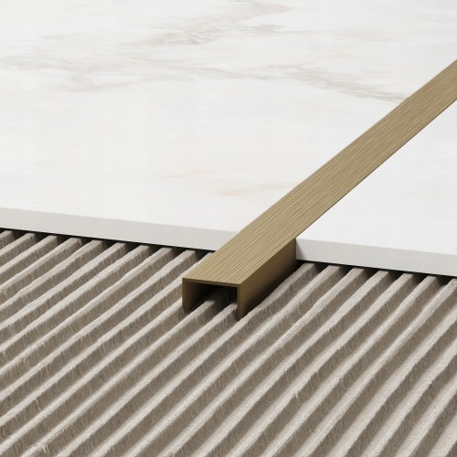 Listwa dekoracyjna rektyfikowana, EXCLUSIVE, ANTIQUE BRONZE, Szczotkowana 15mm x 2700mm — EXAN-0002 — zdjęcie 2