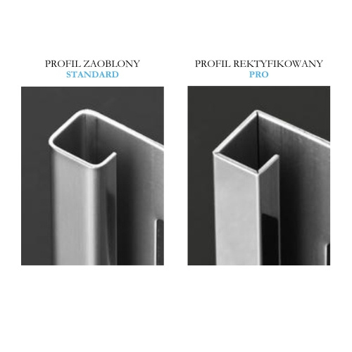 Listwa dekoracyjna rektyfikowana, EXCLUSIVE, Czarna szczotkowana 15mm x 2700mm — EXBL-0001 — zdjęcie 5