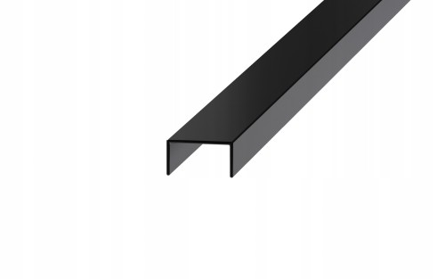 Listwa dekoracyjna rektyfikowana, EXCLUSIVE, Czarny mat 15mm x 2700mm — EXBS-0001 — zdjęcie 1
