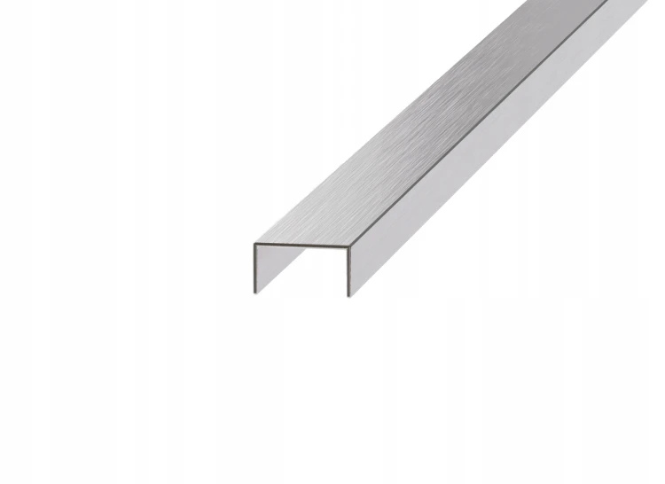 Listwa dekoracyjna rektyfikowana, EXCLUSIVE, Srebrna szczotkowana 20mm x 2700mm — EXSI-0003 — zdjęcie 1