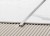 Listwa dekoracyjna rektyfikowana, EXCLUSIVE, Srebrna szczotkowana 20mm x 2700mm — EXSI-0003 — zdjęcie 2