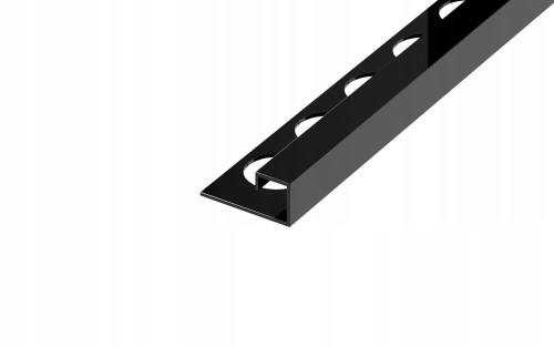 Listwa narożna typu "P" Stalowa, Czarny mat 12mm x 12,5mm x 2700mm — FIPB-0011 — zdjęcie 1