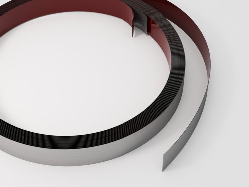 Płaskownik elastyczny samoprzylepny, Srebrny szczotkowany 20mm x 6000mm XXL — PESI-0220-6 — zdjęcie 1