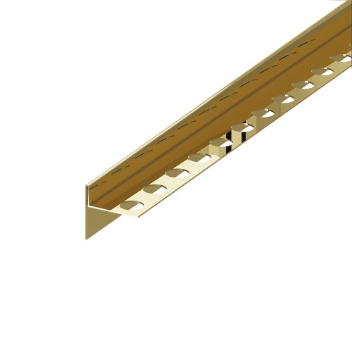 Listwa spadkowa krawędziowa, Lewa złoty połysk 120cm — LSGM-0002 — zdjęcie 1