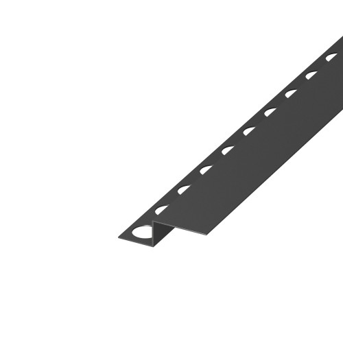Listwa brodzikowa czołowa, Czarny mat 130cm — LSBM-0005 — zdjęcie 1