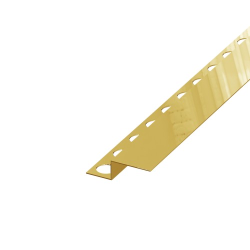Listwa brodzikowa czołowa, Złota połysk 130cm — LSGM-0005 — zdjęcie 1