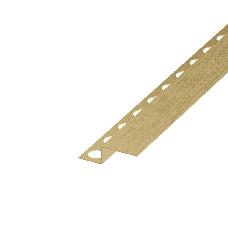 Listwa brodzikowa czołowa, Złota szczotkowana 150cm — LCGO-0202 — zdjęcie 1