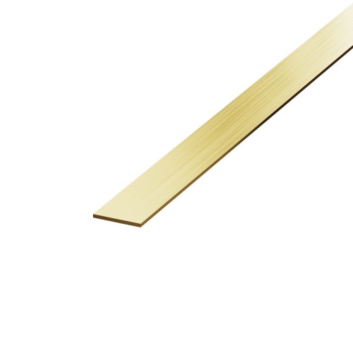 Płaskownik elastyczny, Złoty szczotkowany 20mm x 2700mm — PLGB-0002 — zdjęcie 1