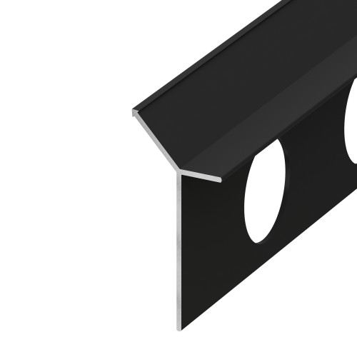 Listwa wykończeniowa aluminiowa "Y" Czarny mat 12mm x 2700mm — AYBL-0312 — zdjęcie 1