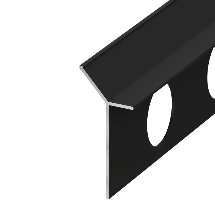 Listwa wykończeniowa aluminiowa "Y" Czarny mat 12mm x 2700mm — AYBL-0312 — zdjęcie 1