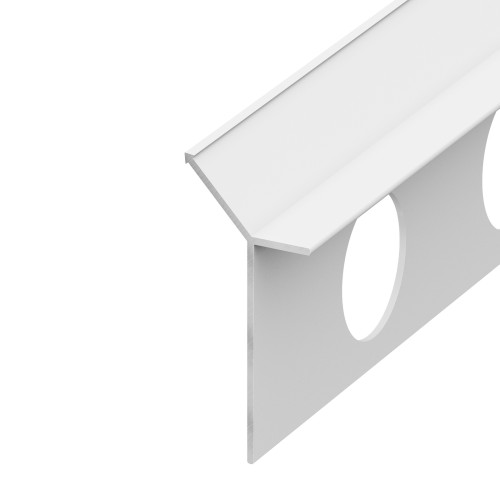 Listwa wykończeniowa aluminiowa "Y" Stone biała 10mm x 2700mm — AYWH-0410 — zdjęcie 1
