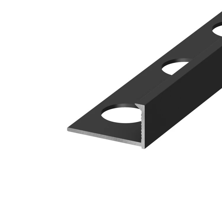 Listwa wykończeniowa aluminiowa "L" Czarny mat 12mm x 2700mm — ALBL-0312 — zdjęcie 1