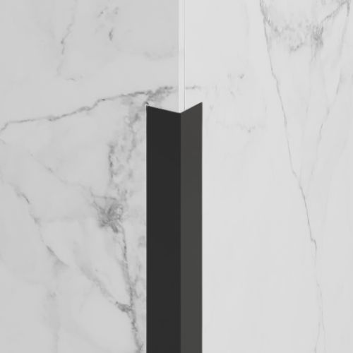 Kątownik wykończeniowy zewnętrzny, czarny mat 15mm x 15mm x 2700mm — KABM-0015 — zdjęcie 2