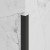 Kątownik wykończeniowy zewnętrzny, czarny mat 15mm x 15mm x 2700mm — KABM-0015 — zdjęcie 2