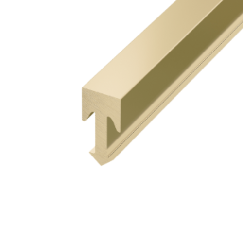 Listwa fugowa mosiężna "T" natural 5mm x 2700mm — FLMF-0001 — zdjęcie 1