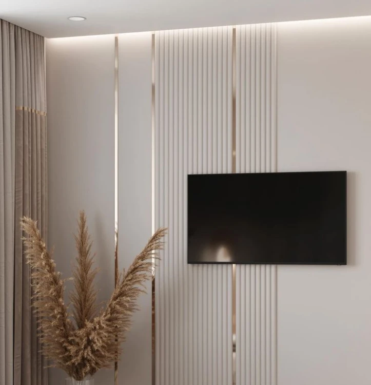 Płaskownik elastyczny samoprzylepny, Złoty szczotkowany 40mm x 6000mm XXL — PEGO-0240-6 — zdjęcie 3