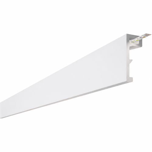 Listwa karniszowa, maskownica karnisza przysufitowa led 10cm x 4,1cm x 200cm — LKDC-0001 — zdjęcie 1