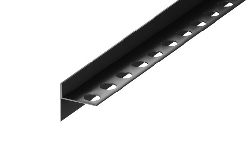 Listwa spadkowa krawędziowa, Prawa czarna matowa 100cm — LSBL-0305 — zdjęcie 1