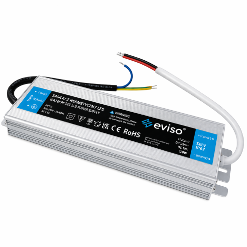 Zasilacz montażowy LED Premium 150W 12V /IP 67 — ZEBG-1215 — zdjęcie 1