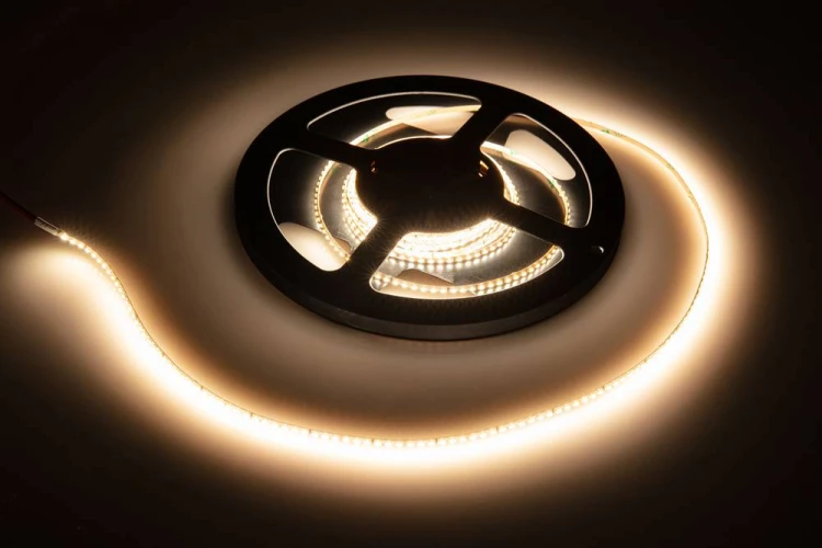 Taśma LED COB 12V / 480 / 9W/m / 3000K / 990lm / IP67/ 5m / wodoodporna — TLN3-1230 — zdjęcie 4