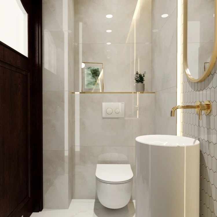 Kątownik wykończeniowy zewnętrzny aluminiowy, biały stone white 15mm x 15mm x 2700mm — ALWH-0415-Z — zdjęcie 4