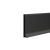 Narożnik wewnętrzny do listwy przypodłogowej aluminiowej, czarny matowy 80mm — ASBL-0380-W — zdjęcie 2