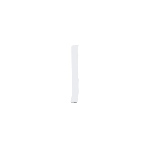 Łącznik do listwy przypodłogowej aluminiowej, biały stone 60mm — ASWH-0460-C — zdjęcie 1