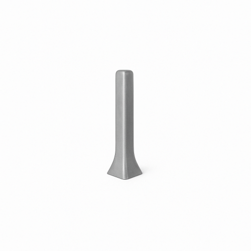 Narożnik zewnętrzny do listwy przypodłogowej aluminiowej, srebrny naturalny 60mm — ASNA-0060-Z — zdjęcie 1