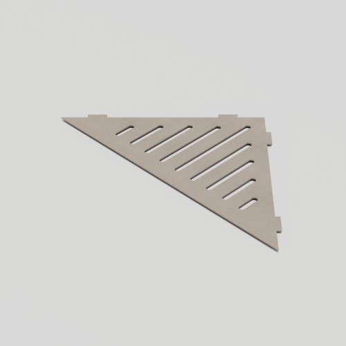 Narożna półka prysznicowa fugowa trójkąt, sandstone — PTSA-0401 — zdjęcie 2