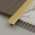Listwa podłogowa maskująca mosiężna "T" szczotkowana 14mm x 900mm — FLMT-0215-C — zdjęcie 2