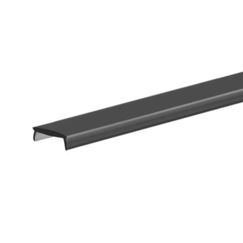 Klosz do profilu aluminiowego grafitowy LED NANO 2BL / 10mm x 2700mm — KLNA-0227BL — zdjęcie 1