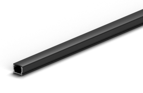 Profil aluminiowy czarny LED NANO 2BL / 10mm x 2700mm — LLNA-0227-BL — zdjęcie 1