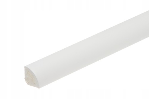 Listwa ścienna dekoracyjna, Ćwierćwałek biały 1,8cm x 200cm — COPS-0001 — zdjęcie 1