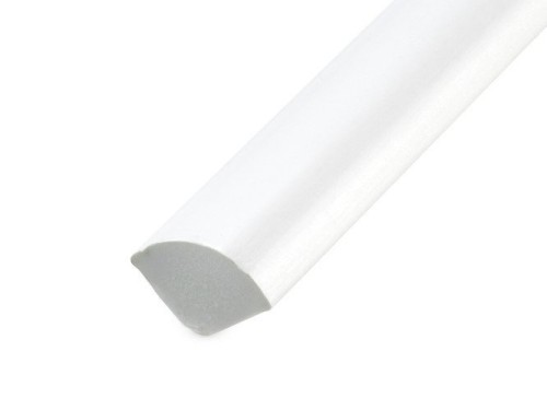Listwa ścienna dekoracyjna, Ćwierćwałek biały 1,8cm x 200cm — COPS-0001 — zdjęcie 2