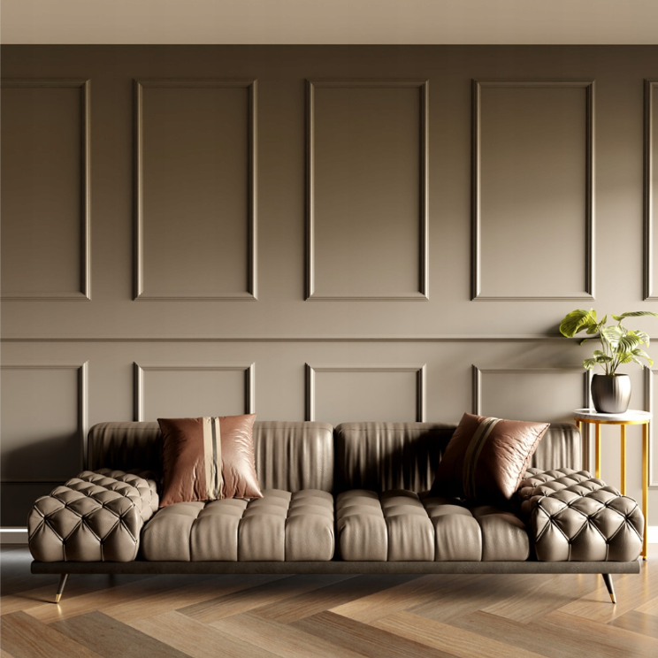 Listwa ścienna dekoracyjna, Sztukateria 2cm x 200cm — WMPS-0008 — zdjęcie 6