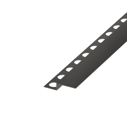 Listwa brodzikowa czołowa, Gun metal szczotkowana 130cm — LCGU-0201 — zdjęcie 1