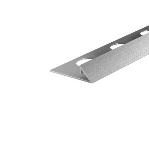 Listwa narożna typu TRÓJKĄT, Srebrna szczotkowana 10mm x 2700mm — FITSI-0210 — zdjęcie 1