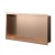 Półka wnękowa łazienkowa, brązowa szczotkowana 300mm x 600mm x 100mm — PWBR-0260 — zdjęcie 1