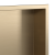 Półka wnękowa łazienkowa, złota szczotkowana 300mm x 300mm x 100mm — PWGO-0230 — zdjęcie 7