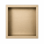 Półka wnękowa łazienkowa, złota szczotkowana 300mm x 300mm x 100mm — PWGO-0230 — zdjęcie 8