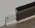 Łącznik do listwy przypodłogowej LED aluminiowej, Czarny mat 60mm x 2500mm — ASLEBL-0360-C — zdjęcie 3