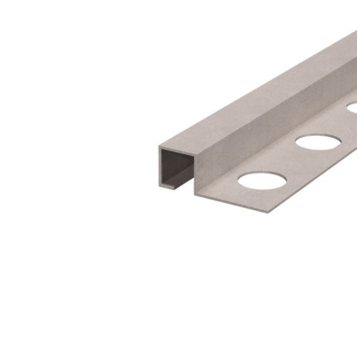 Listwa wykończeniowa aluminiowa "Q", Sandstone 10mm x 10mm x 2700mm — APSA-0410 — zdjęcie 1