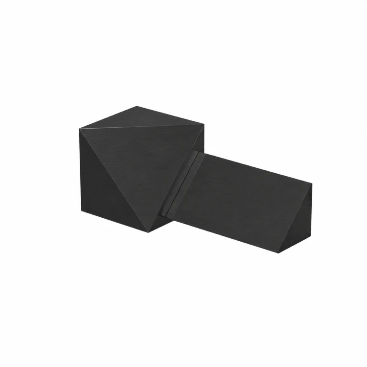 Narożnik wewnętrzny do listwy typu "TRÓJKĄT" gun metal 10,5mm — FITGU-0210-W — zdjęcie 1