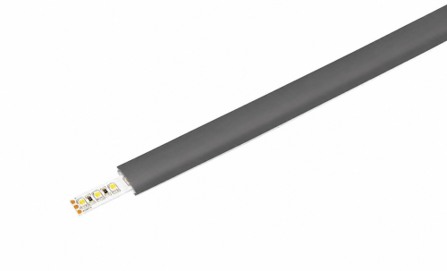 Klosz do profilu LED typu "P" grafitowy / 10mm x 2700mm — KLNA-PB27 — zdjęcie 1