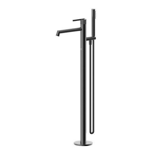 Bateria wannowa wolnostojąca Emporia ORI, gun metal - 08031BN